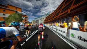 تصاویری از محیط بازی Tour de France 2022