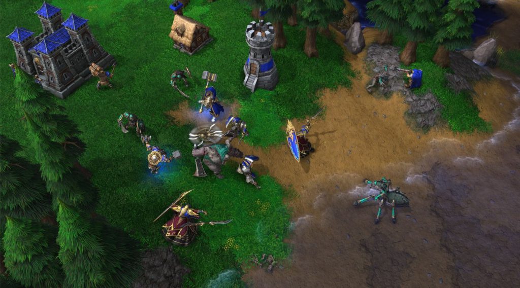تصاویری از محیط بازی Warcraft III Reforged