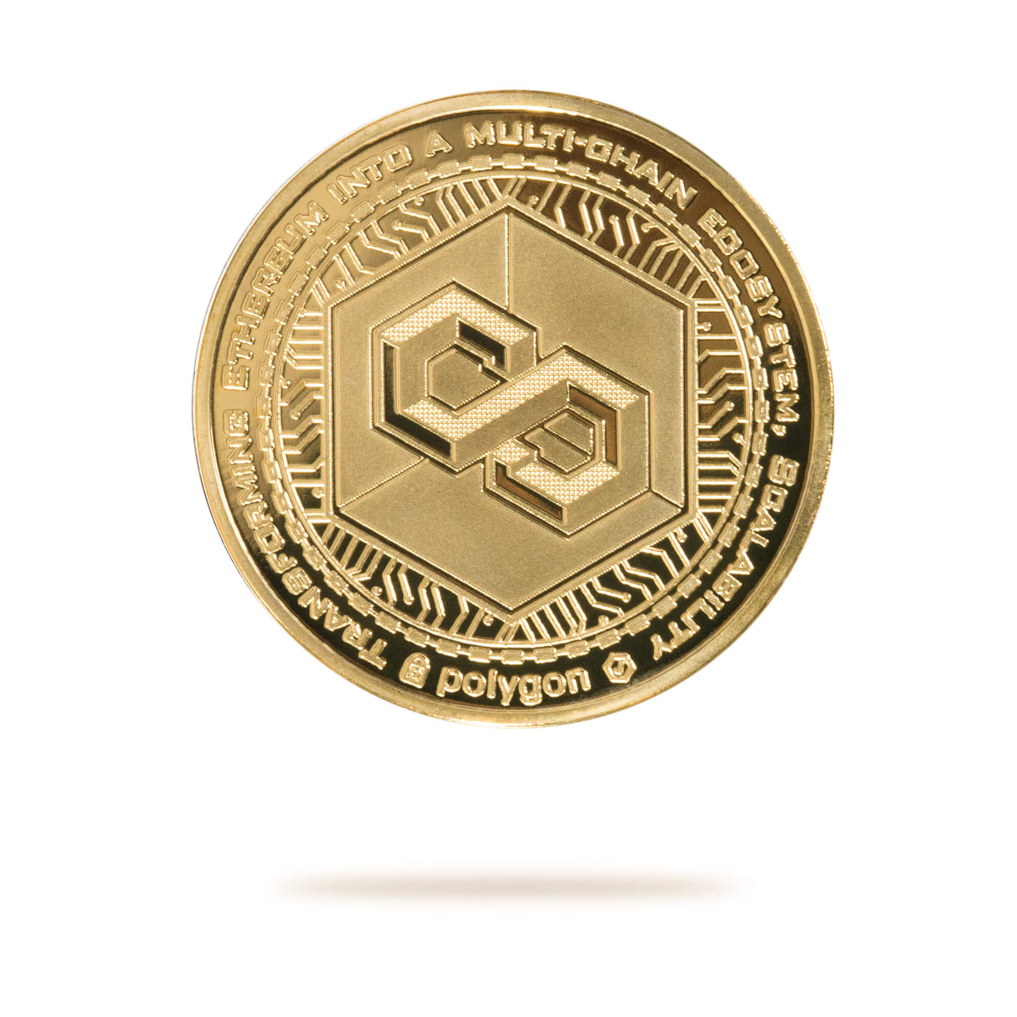 Cryptochips | Polygon (MATIC) Physical Crypto Coin